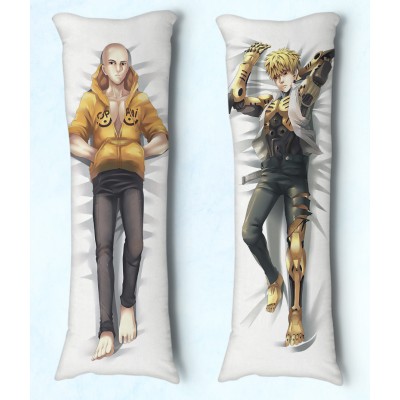 Travesseiro Dakimakura One Punch Man Saitama e Genus